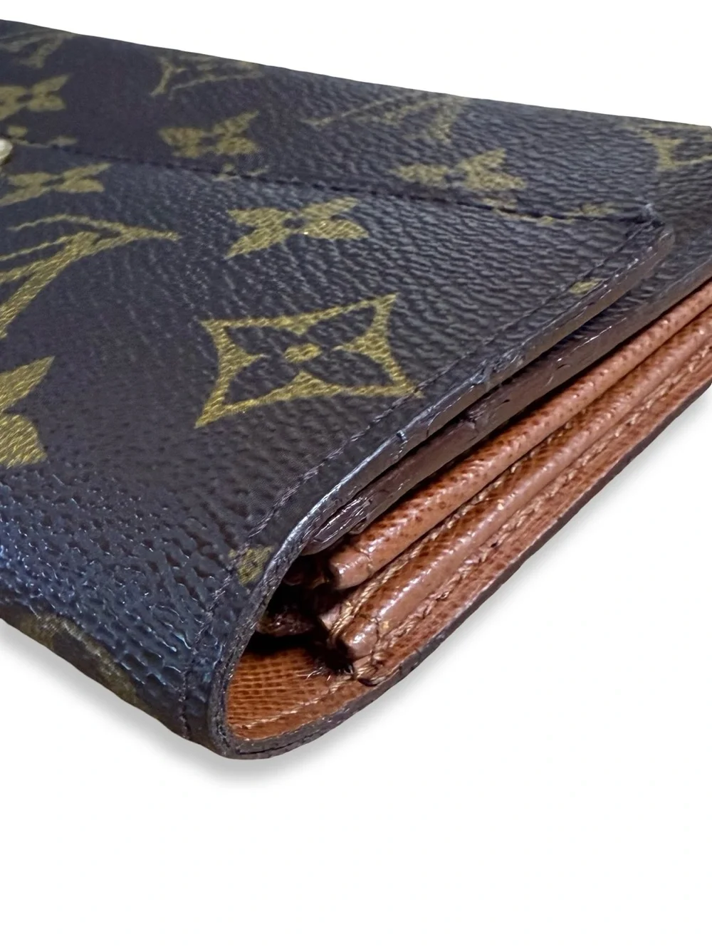 Louis Vuitton Vintage Monogram Sarah Wallet on Chain (WOC) Set + Dust Bag